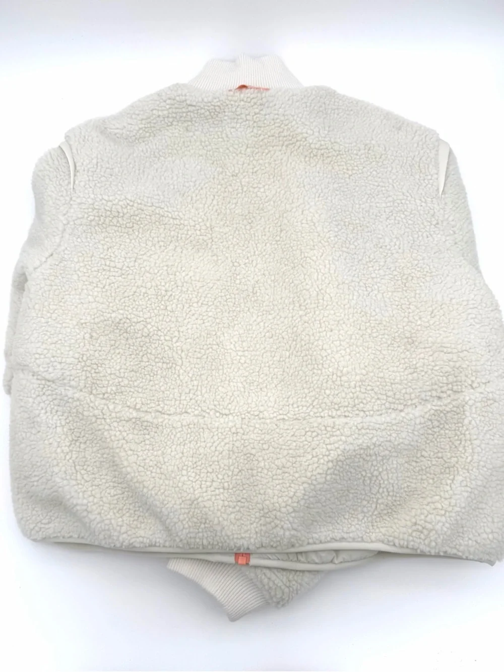 NWT New Bad Birdie Women's The Cozy Jacket - White Onyx XL Golf Zip Up Top Coat - Picture 3 of 5